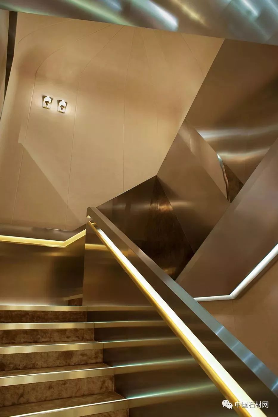 欣赏|全球奢侈品店最顶级大理石楼梯设计