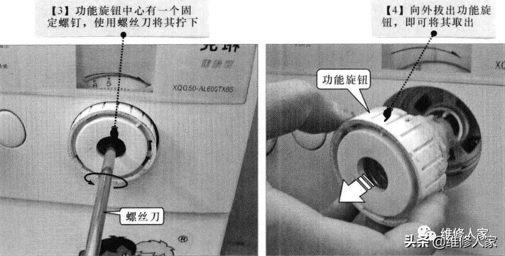 海尔滚筒式洗衣机怎么用,滚筒式洗衣机轴承怎么拆卸