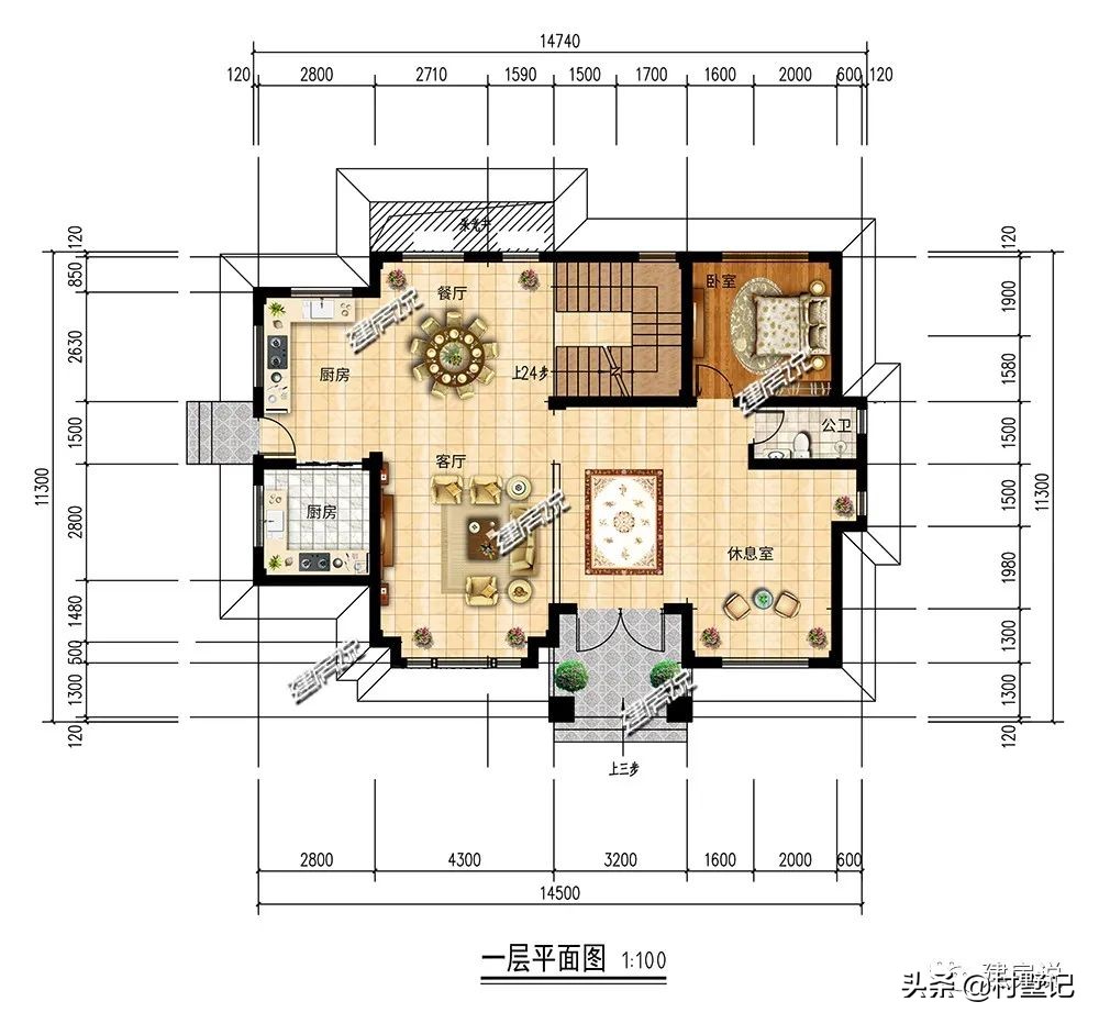 最适合农村三层平顶别墅,10套适合农村自建小别墅
