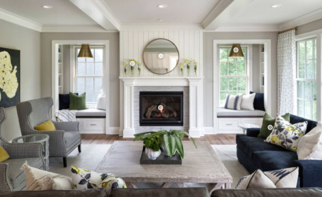 140平米北欧拼色实木风格装修,新中式田园风北欧风格装修效果图