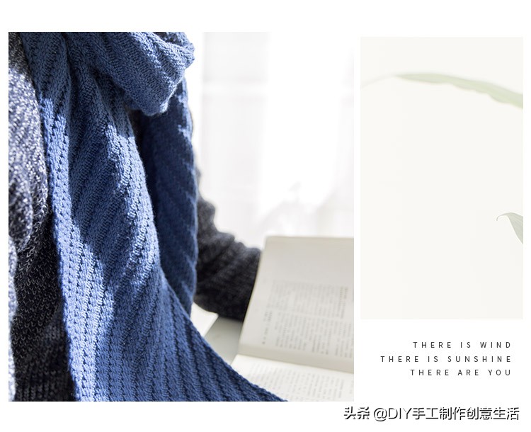 围巾的各种织法教程两面都一样,分享两款实用的围巾系法