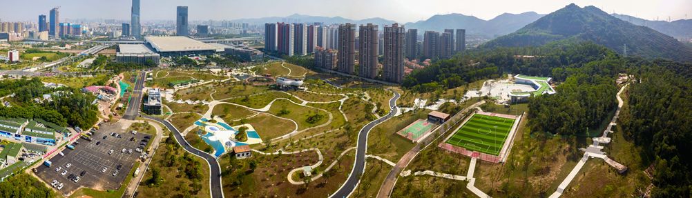 最新的深圳北站中心公园视频,深圳北站中心公园开放时间