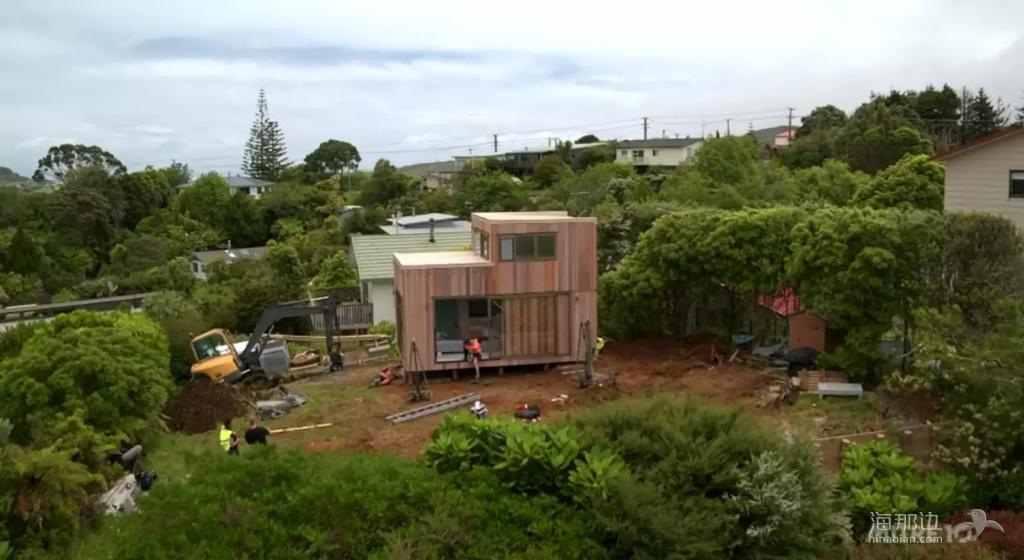 惊呆！看这对新西兰小夫妻花6周在35平米上建的DreamHouse