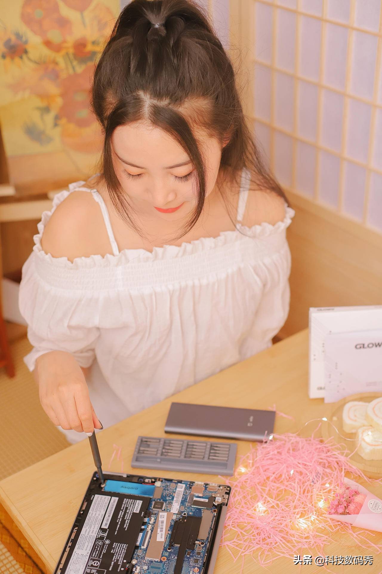 表妹电脑容量不够没法教学录播，我亲自上门更换NVMESSD固态硬盘