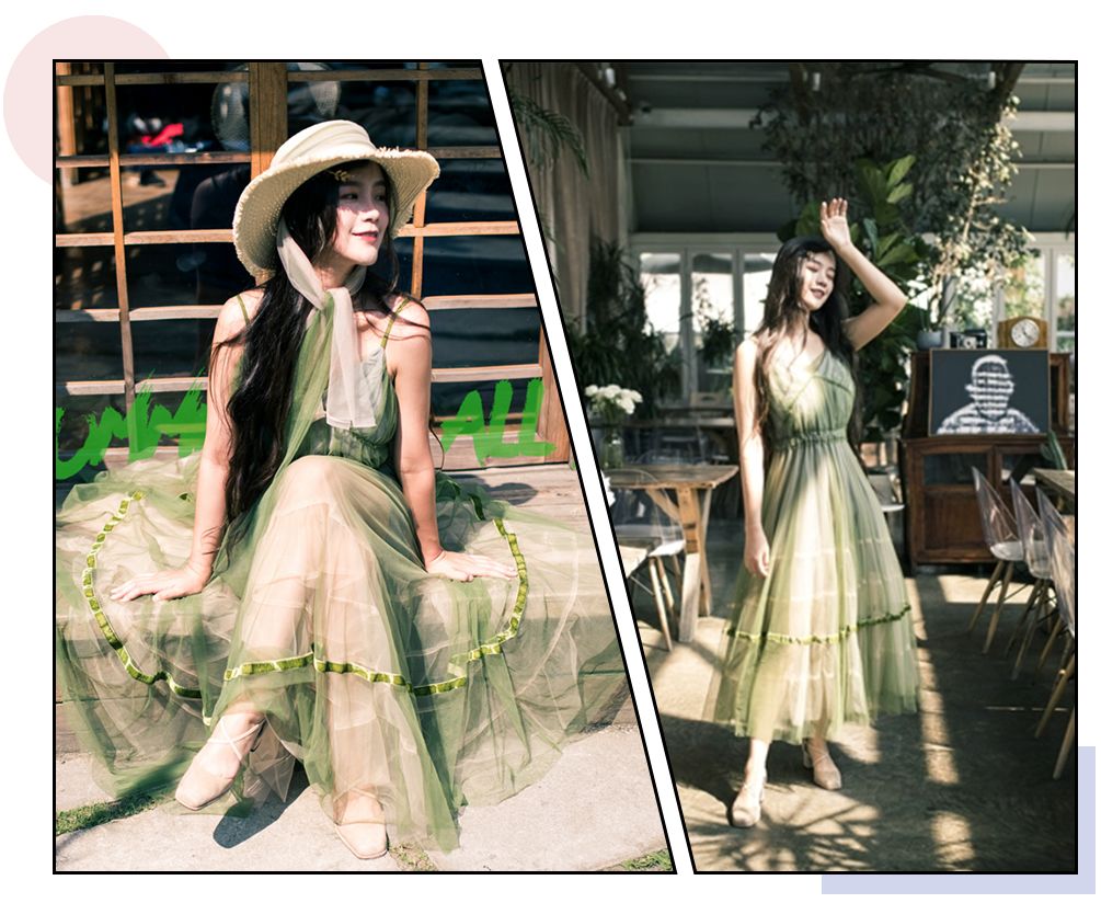 小姑娘裙子是越穿越透气了！这些裙子仙气太重，画面美得不敢看