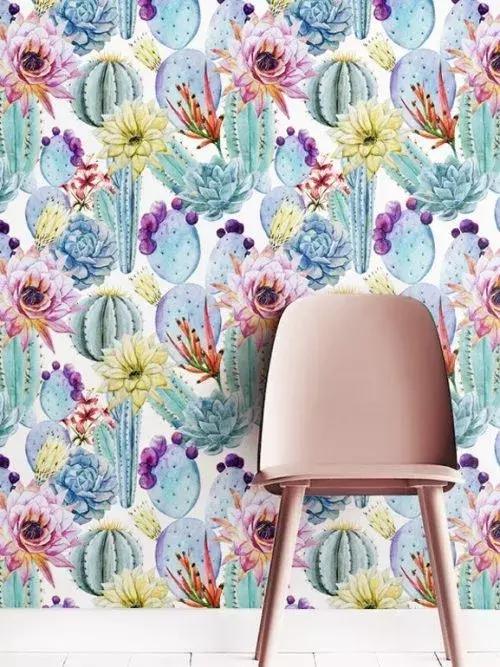 好看的精美水彩壁纸,贴壁纸前的注意事项