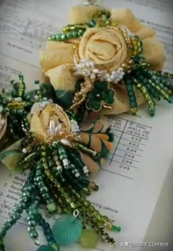 颈饰diy教程,漂亮的颈部装饰品