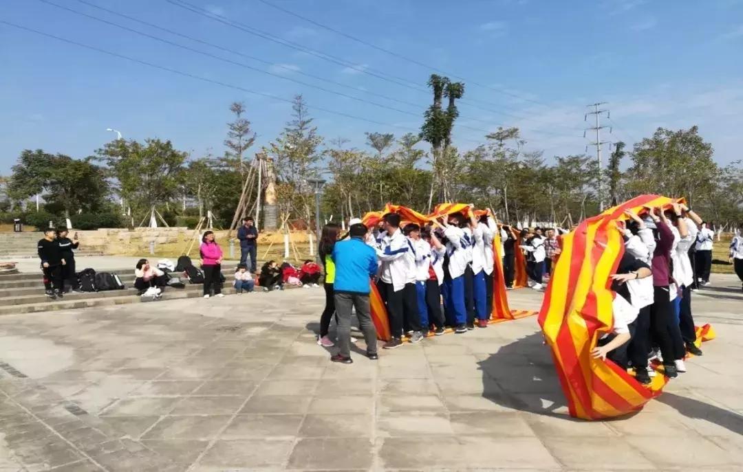 增城高级中学春游,增城挂绿湖徒步起点