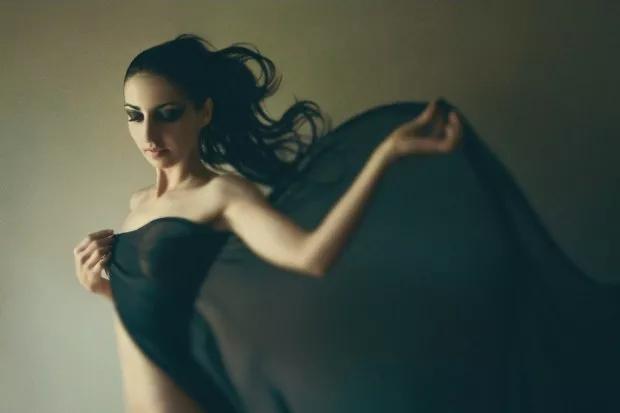 如天使般纯洁美丽人像摄影,如天使般美丽的容貌