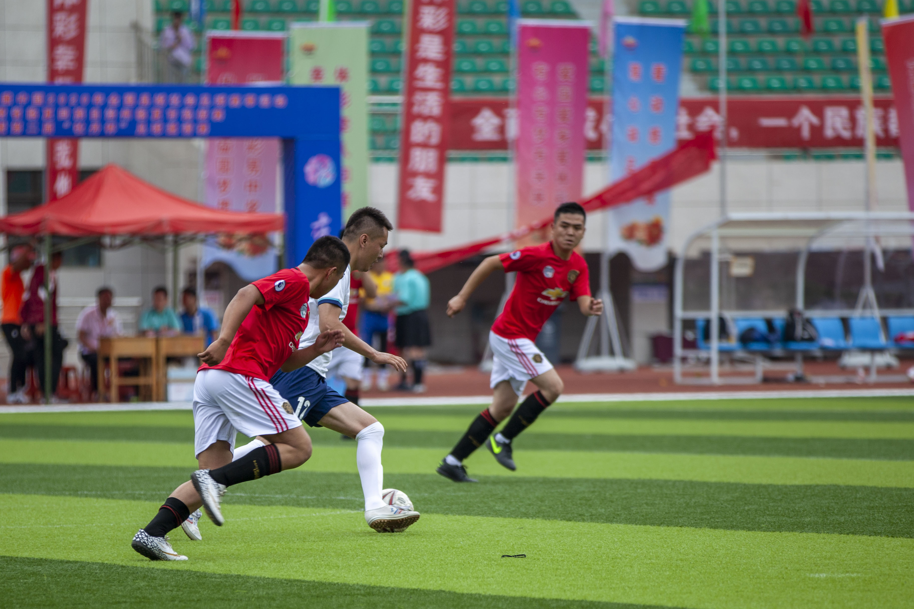 全民健身健康中国2020年全国县域社会足球甘肃省临夏市邀请赛掠影
