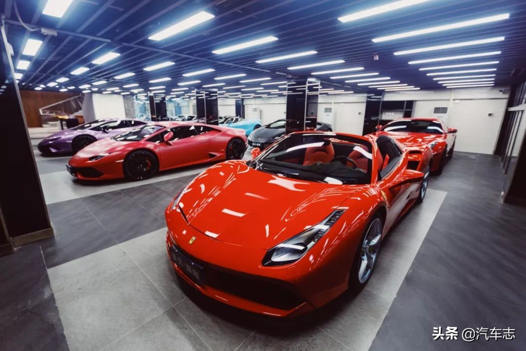 价值1亿元钱的白色法拉利拉法,迈凯伦p1法拉利拉法三大神车