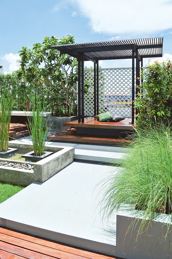 花园凉亭设计带鱼池多少钱,简单凉亭户外庭院遮风挡雨