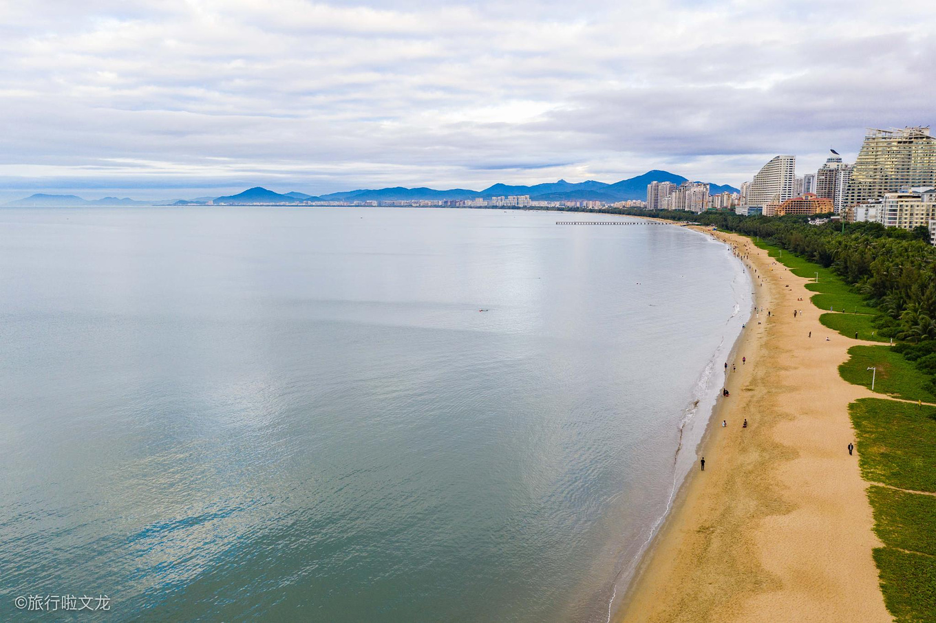 三亚的清晨和晚上,三亚的黄昏美不胜收