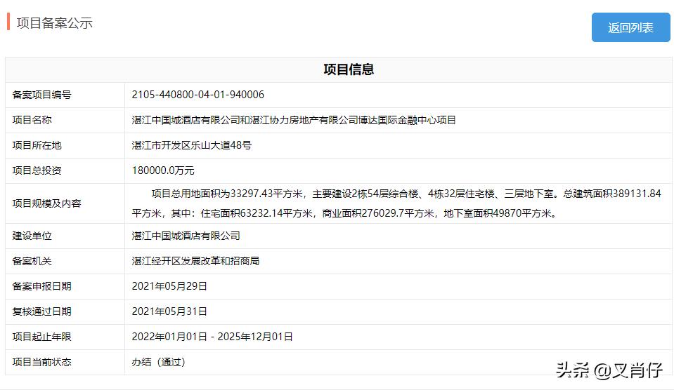 湛江赤坎城市综合体项目,湛江在建综合体