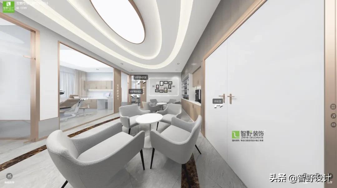 新古典主义牙科诊所设计,雅美牙科诊所设计图片