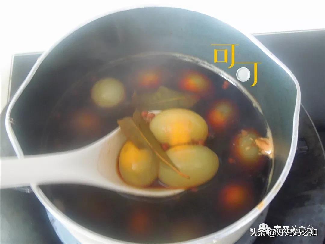 秘制鸽子蛋的方法,卤鸽蛋教程