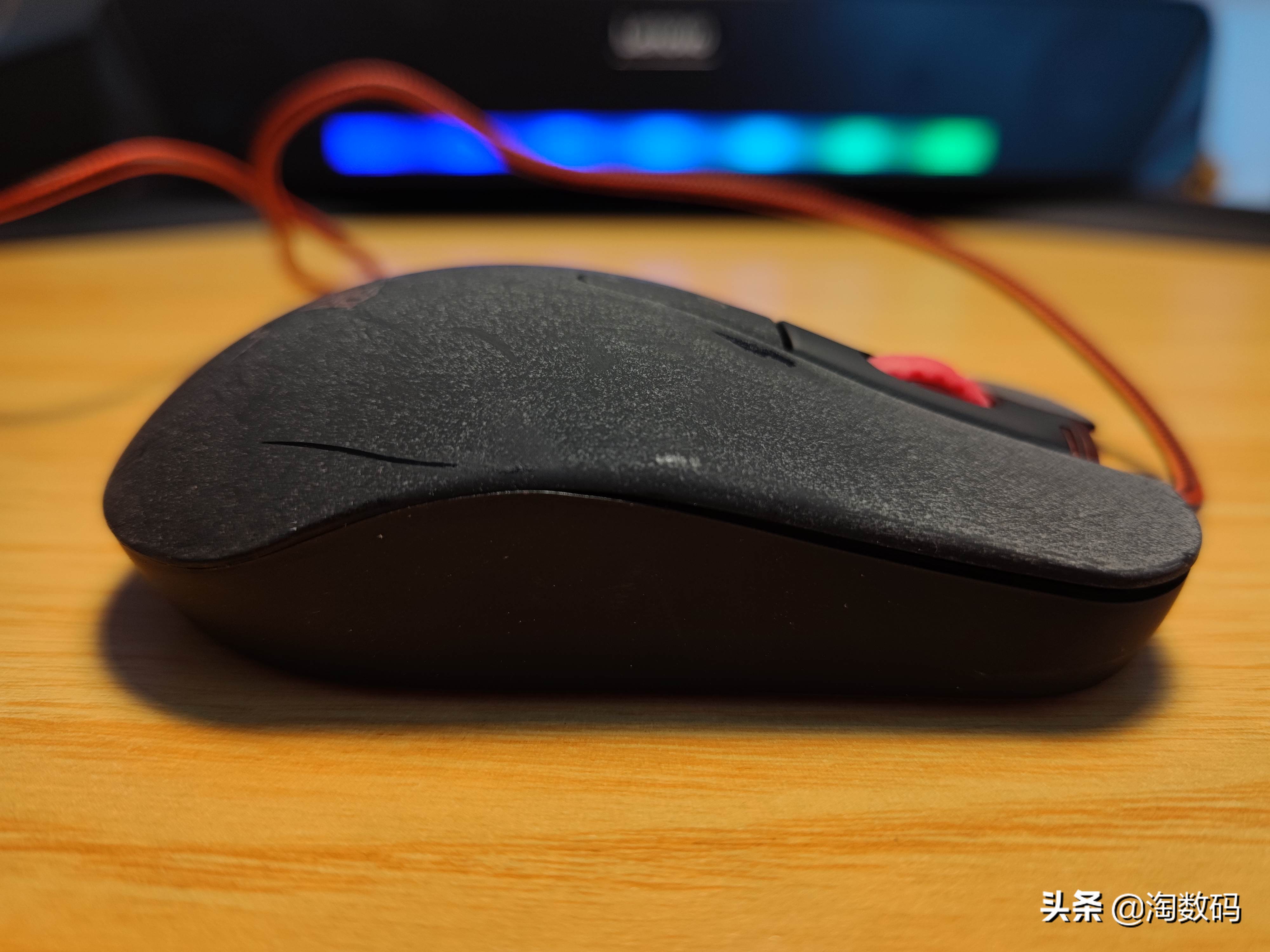 ￥9.9原封库存洋垃圾：AULA暗黑魔羯游戏鼠标开箱+拆解+除胶晒单