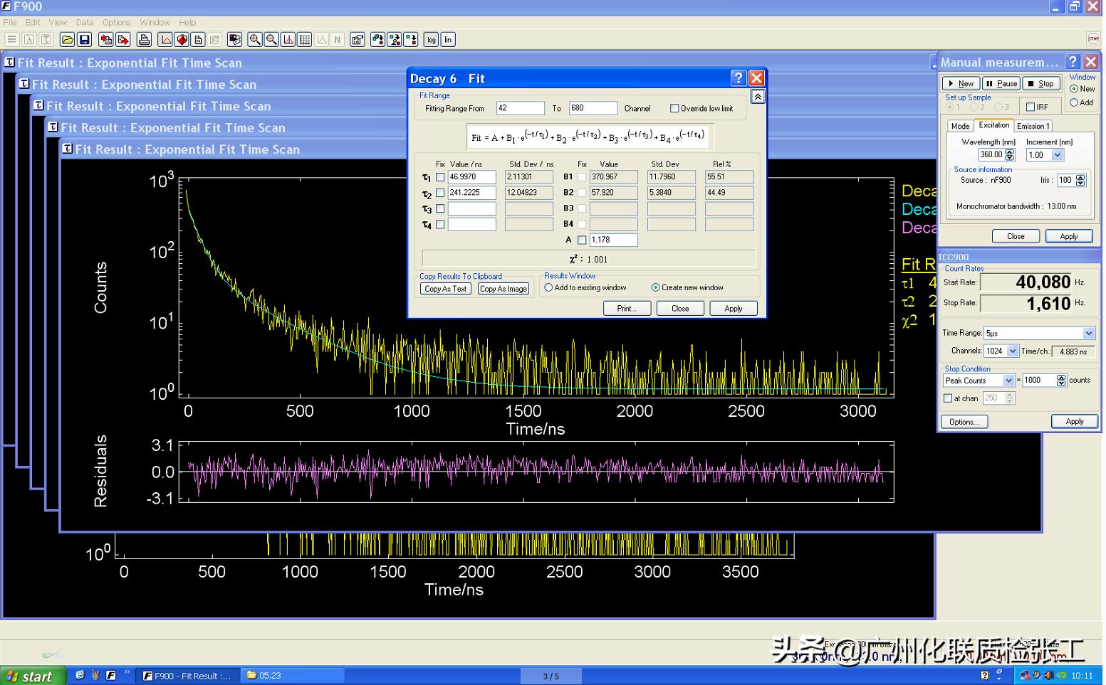 PL荧光寿命/量子效率/光致发光光谱测试（FLS980荧光光谱仪）