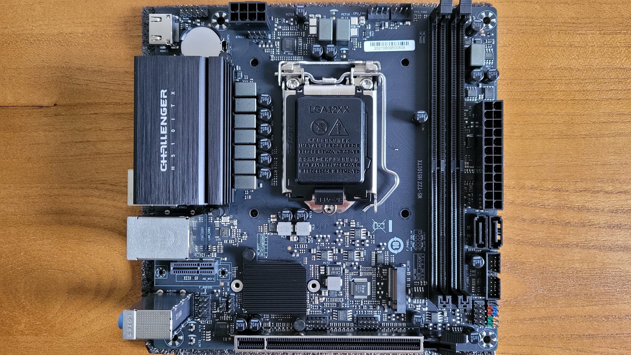 2021年赛扬还能干点啥？铭瑄H510ITX装机小测