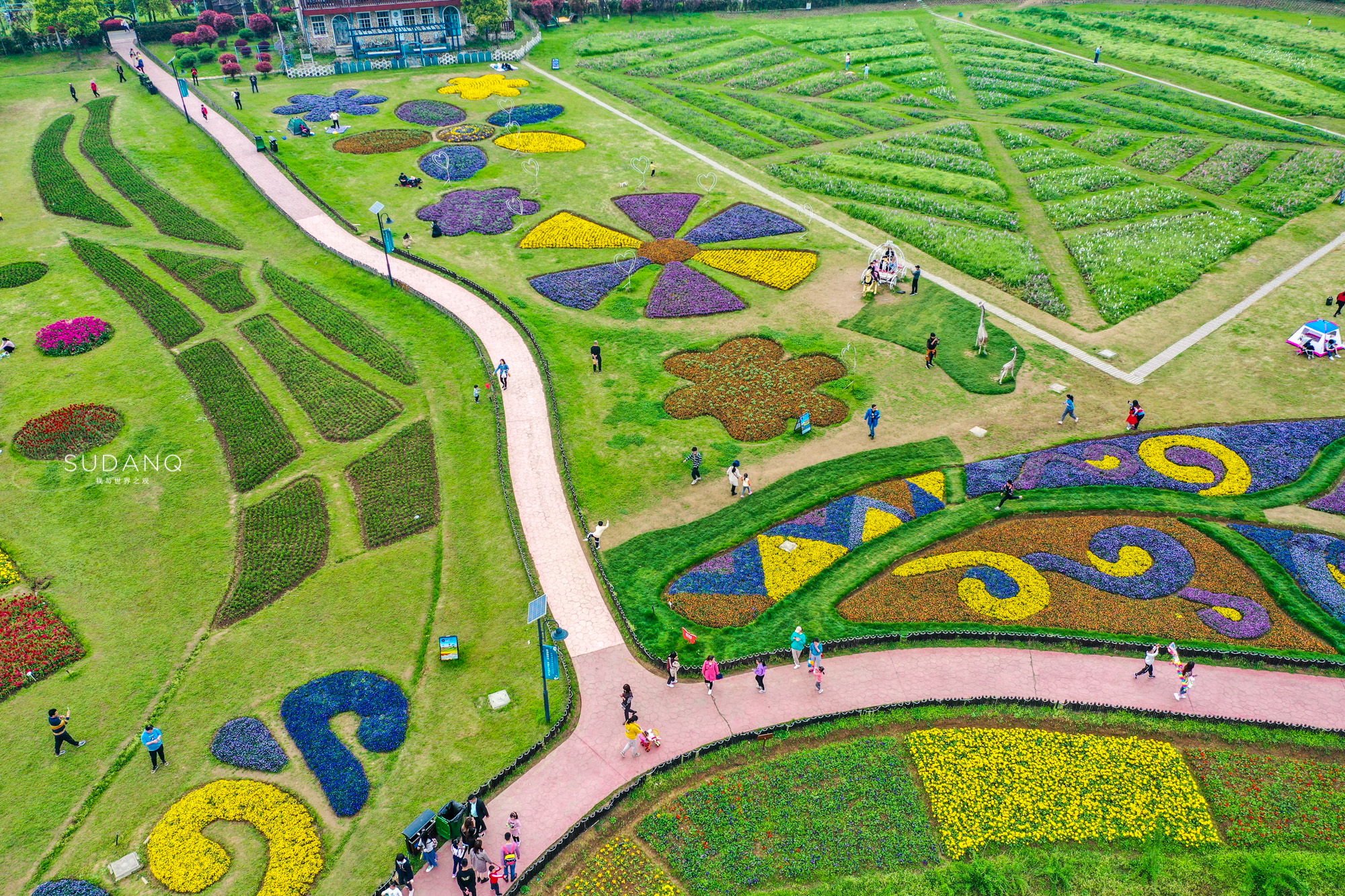 最值得去的鲜花小镇,距离武汉不远的景区