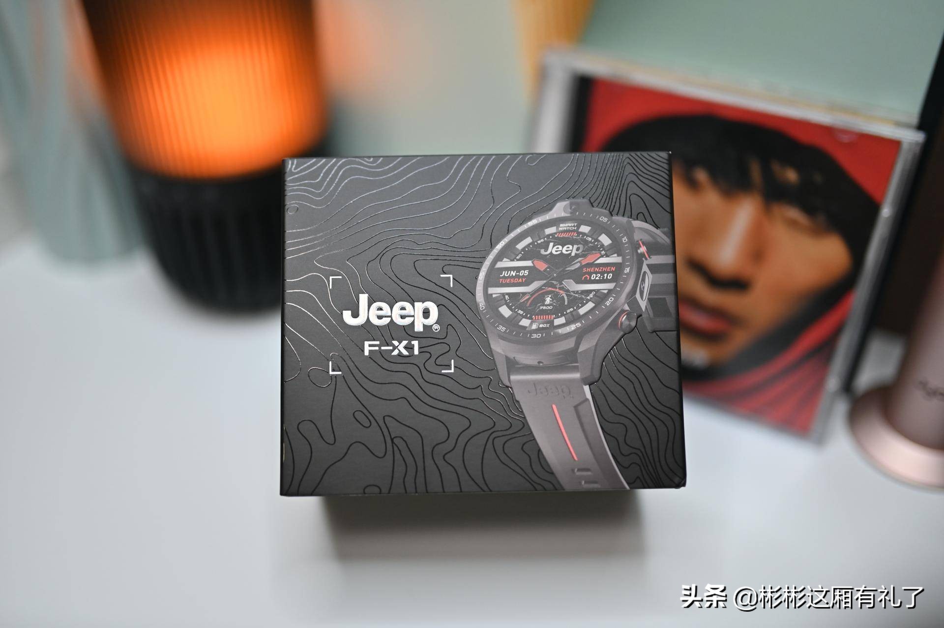 jeep黑骑士智能手表评测,jeep黑骑士智能手表测评人脸解锁