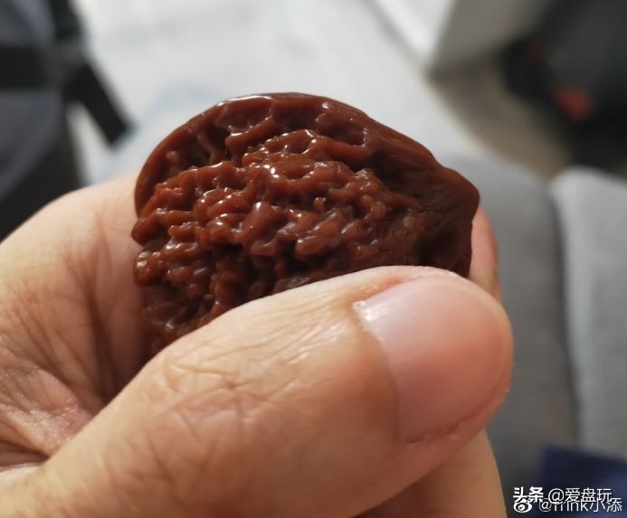 强迫症凤眼菩提,玉化星月盘玩后的效果