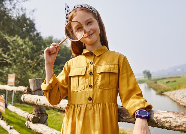 小天才儿童手表ip8x防水,小天才儿童智能手表紫色高颜值