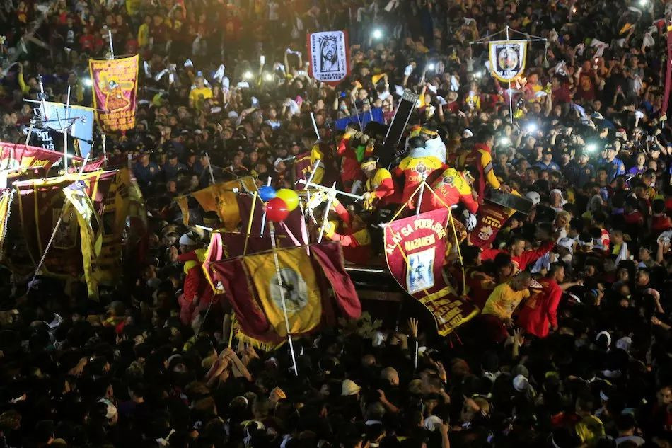 马尼拉黑耶稣 (马尼拉黑耶稣节路线)