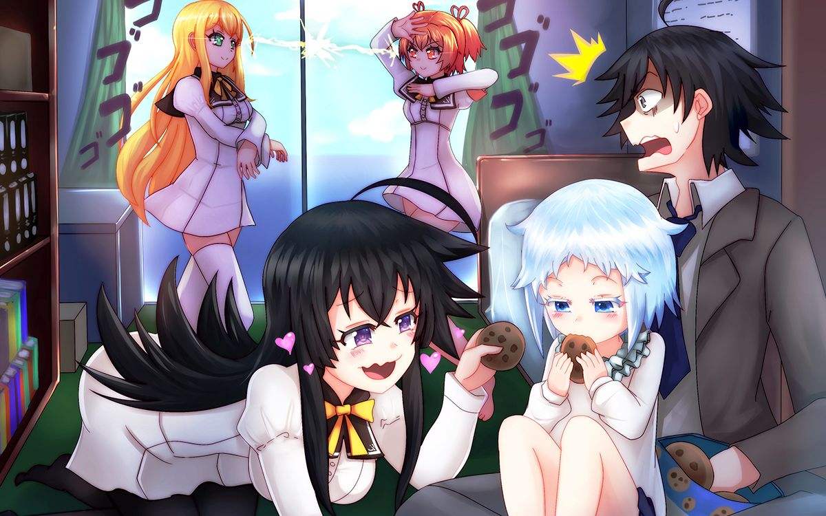 又一部刺激后宫动漫，贵族女校大小姐们都做男主舔狗！