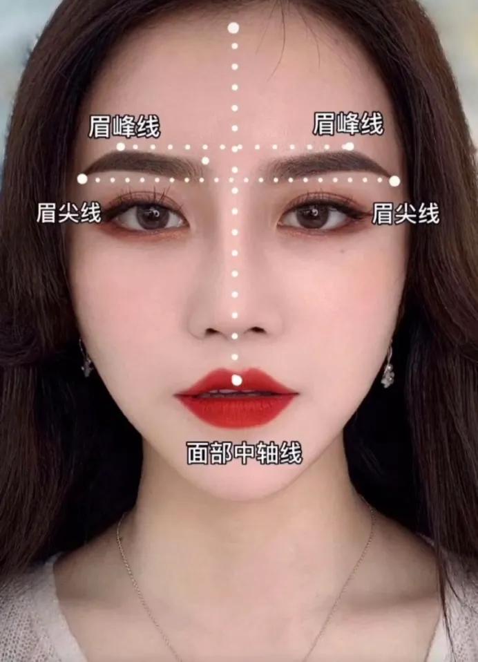 眉型对称的练习方法,怎么看眉型对称