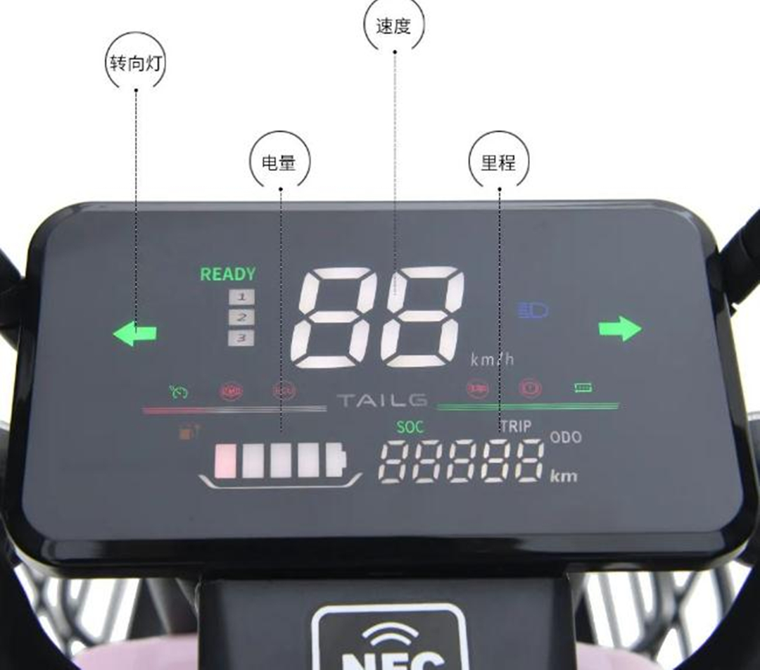 台铃72v20a小龟车能跑多少公里,台铃电动小龟车测评