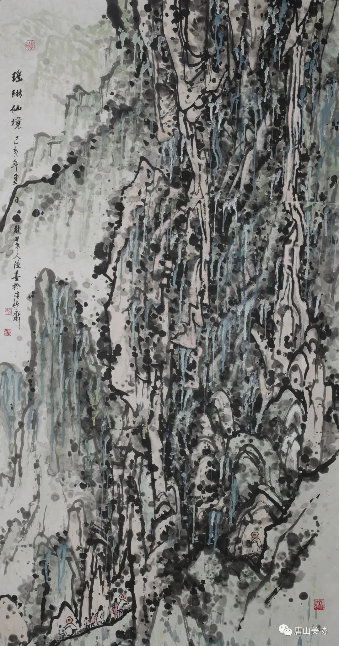 大美唐山展,展现唐山新时代绘画作品