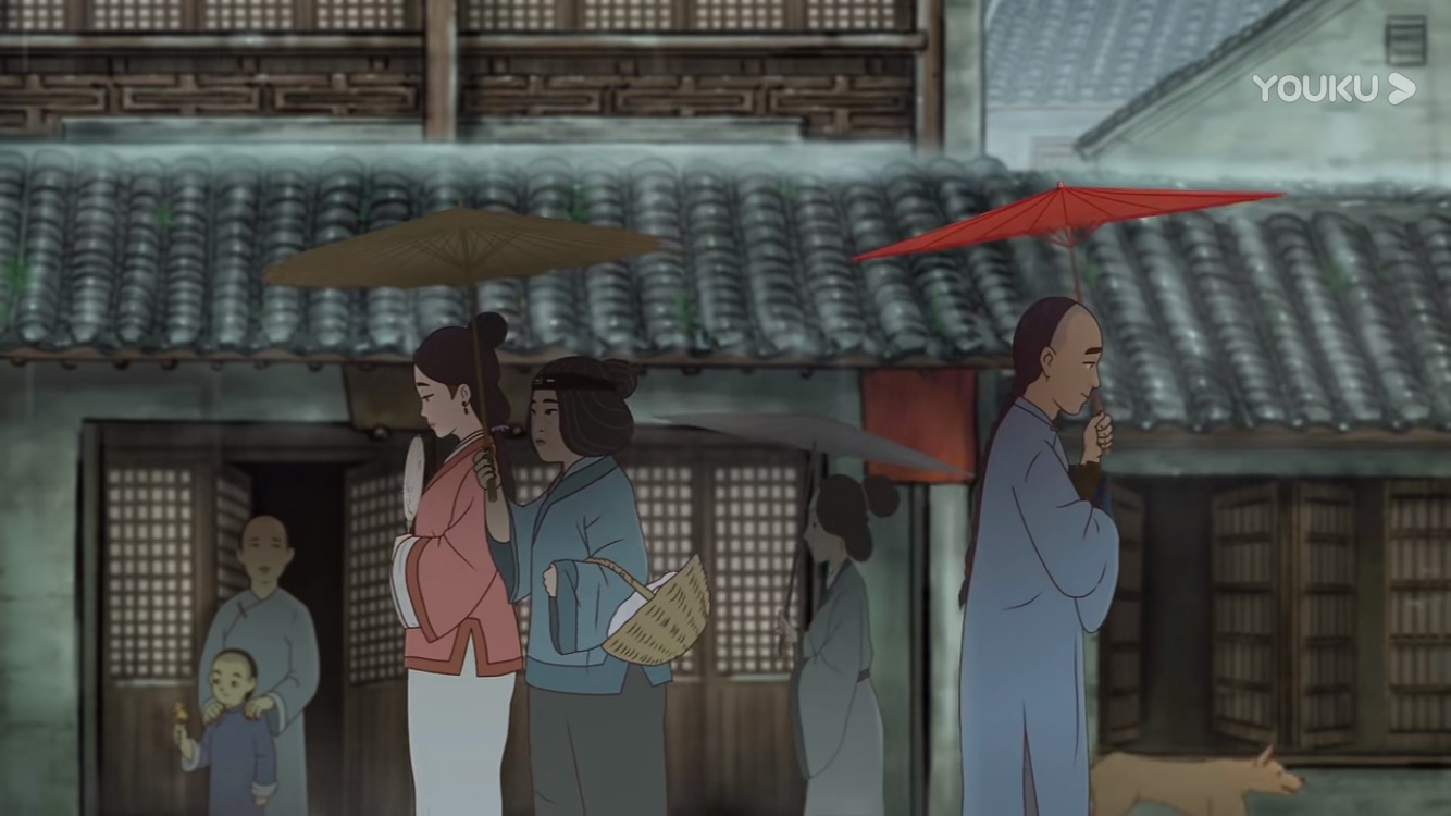 相思唯美的中国古风动画短片,相思动画短片手绘