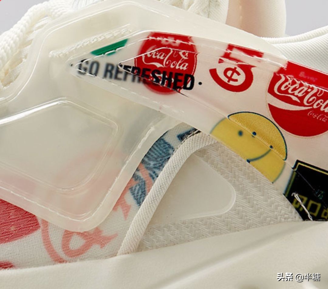 可口可乐和匡威联名的板鞋,hm新款联名鞋