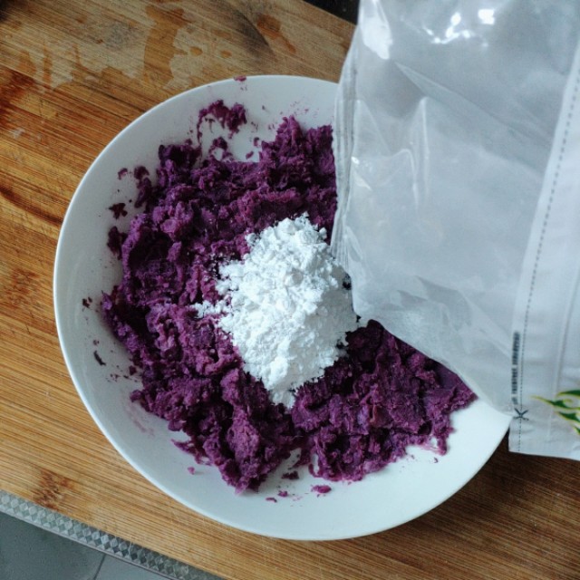 紫薯芋圆的做法，你一学就会