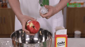 桃子用碱面泡完发黑,桃子用碱洗了发黑