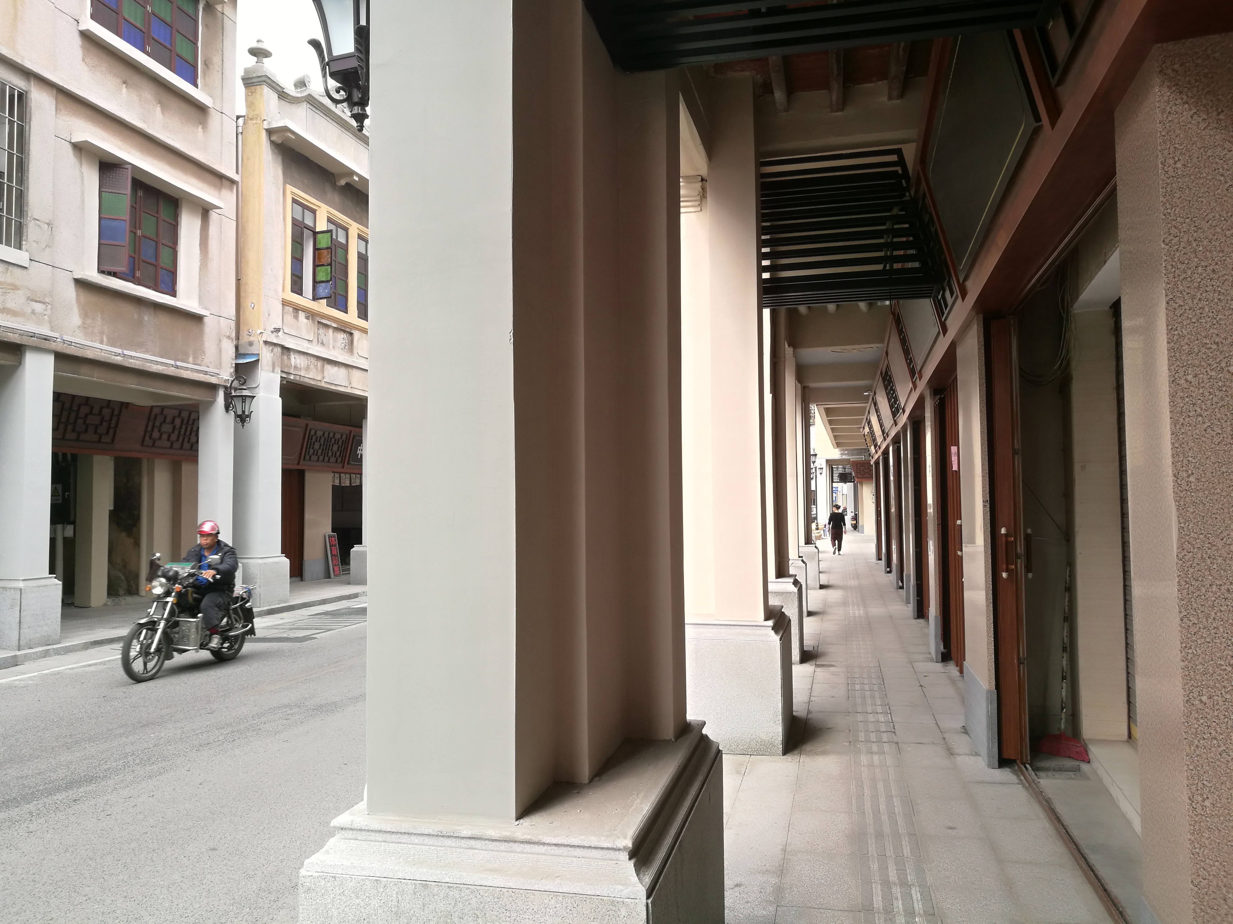 广东台山骑楼介绍,美丽的台山骑楼图片