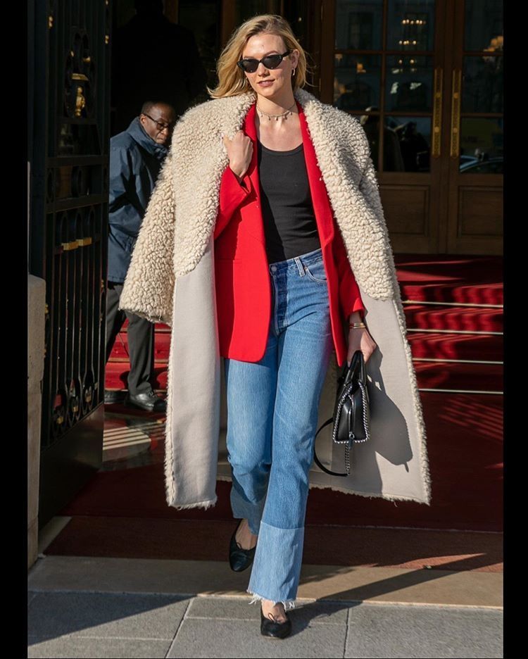 karliekloss维密现场图片,美国超模karliekloss皮裙