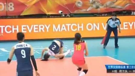 朱婷爆燃时刻,朱婷霸气救场视频
