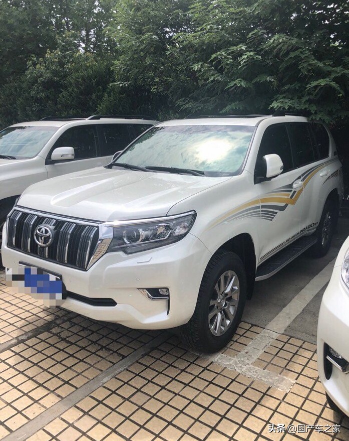 普拉多vxn提车,国五最后一台车