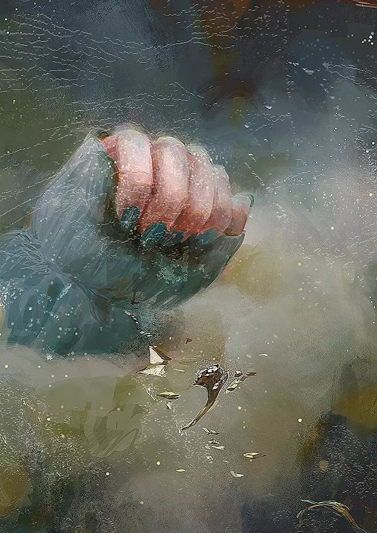 大佬画动漫人物仙气十足手绘,大佬画的古风图手绘