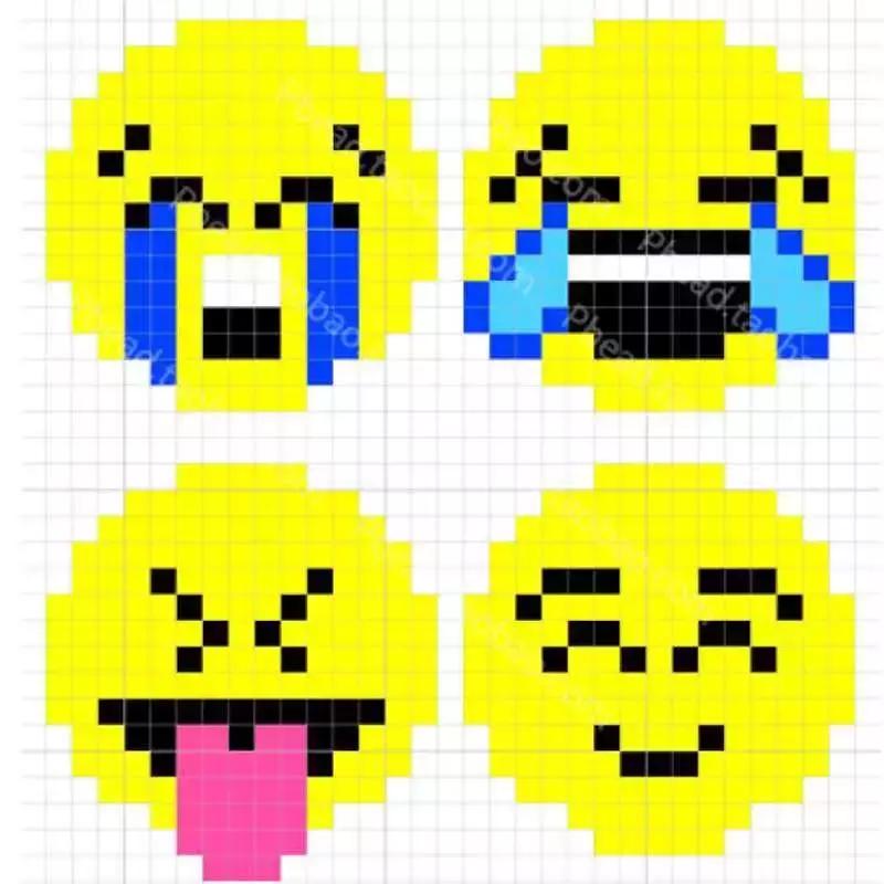 拼豆豆diy小图案彩虹,宝可梦拼豆图纸大全图片