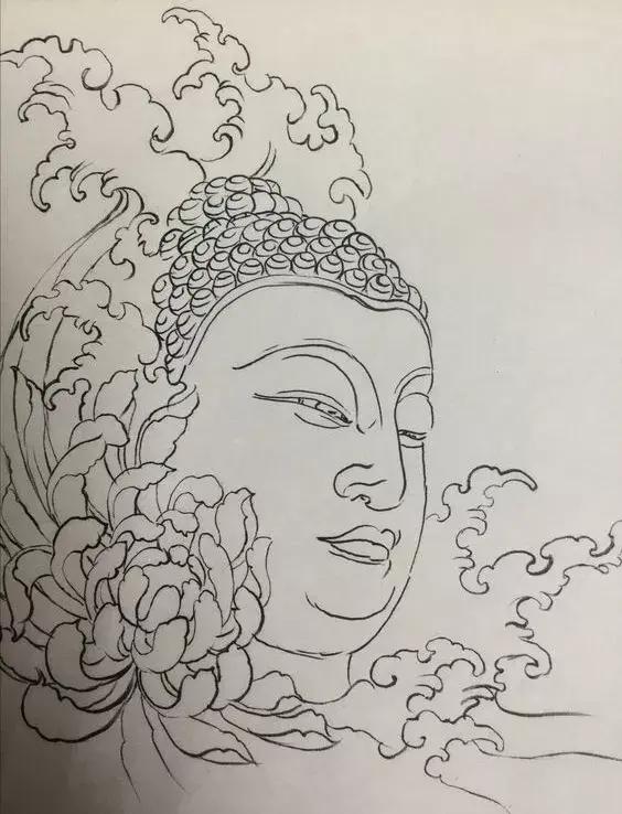 如何画好佛像,各种佛像基础入门画