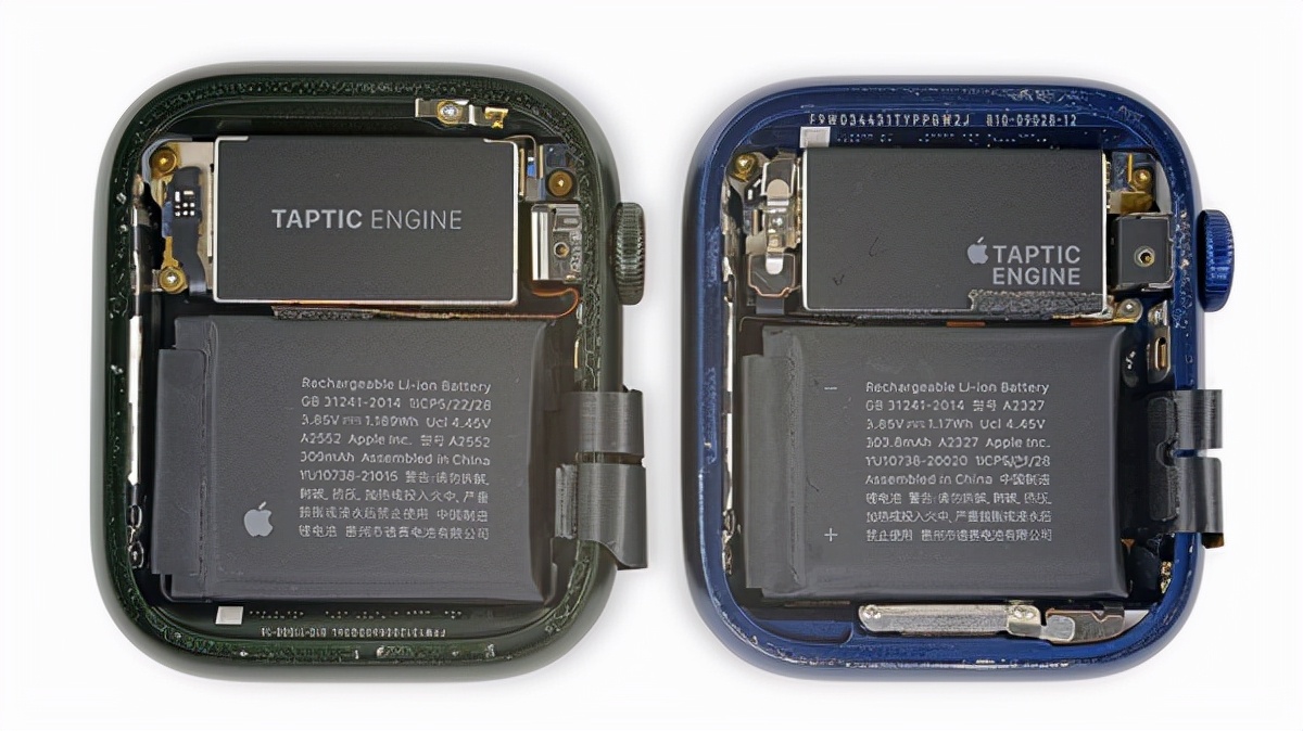 applewatch7和6拆解对比,applewatch7拆解