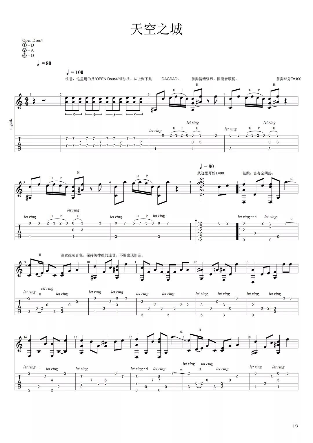 适合初学者的吉他最简单谱子,有哪些适合新手学的吉他曲