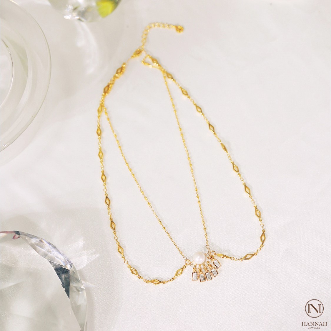 赫本风珍珠饰品,赫本轻奢时尚饰品