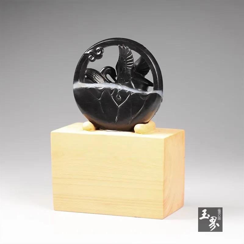 玉雕鹅如意寓意,玉雕图案两只鹅寓意