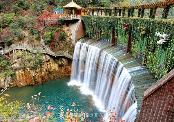 湖北郧西五龙河美景,湖北郧西五龙河风景区一日游