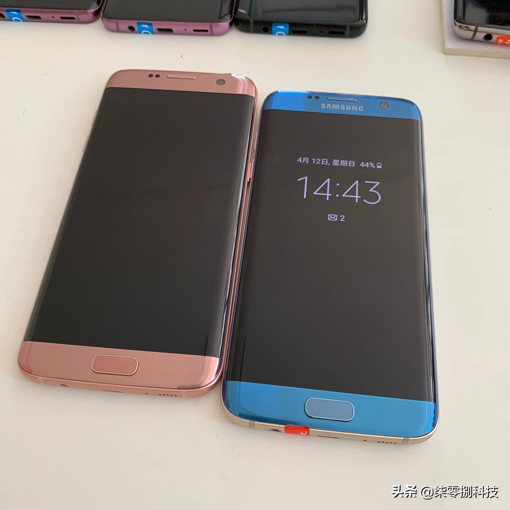 三星s7edge奥运会版开箱,三星s7edge黑色128G