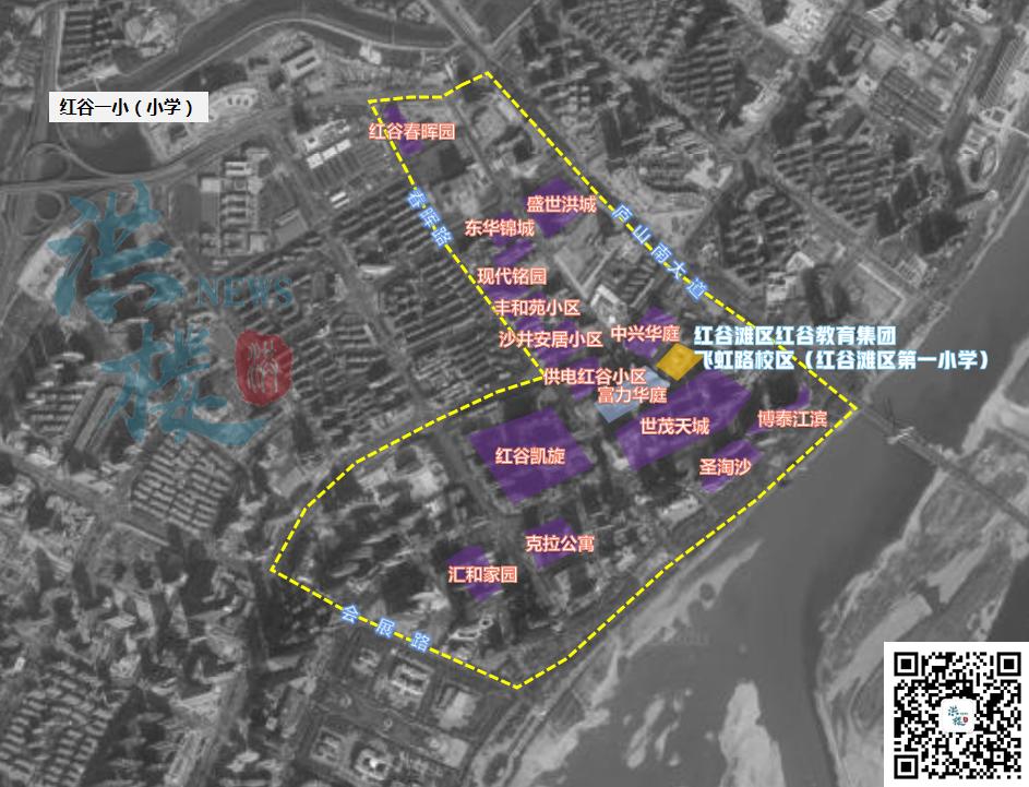 2023年红谷滩小学学区划分,红谷滩小学学区划分
